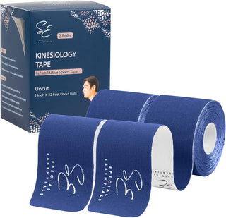 Special Essentials Kinesiology Tape 2 Pack, 40 Count, 10” Precut & Uncut Strips