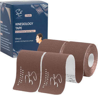 Special Essentials Kinesiology Tape 2 Pack, 40 Count, 10” Precut & Uncut Strips