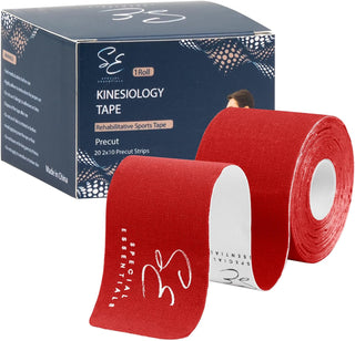 Special Essentials Kinesiology Tape 1 Pack 20 Count, 10” Precut & Uncut Strips